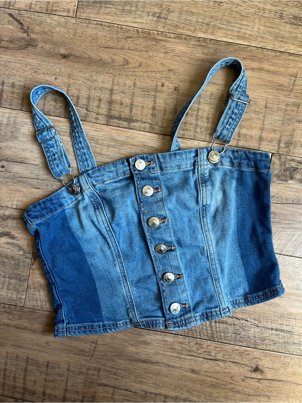 American Eagle Denim Corset